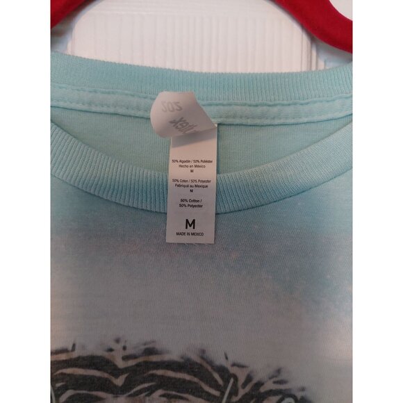 Diva Like Dolly Rebel Like Reba Graphic Tee Medium Blue Blend Unisex Crewneck Sh - Picture 2 of 3